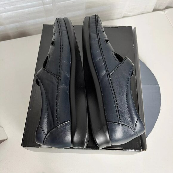 SAS Roamer Womens Size 7.5 Wode Mary Jane‎ Blue Leather Orthopedic Comfort Shoes - Picture 6 of 9